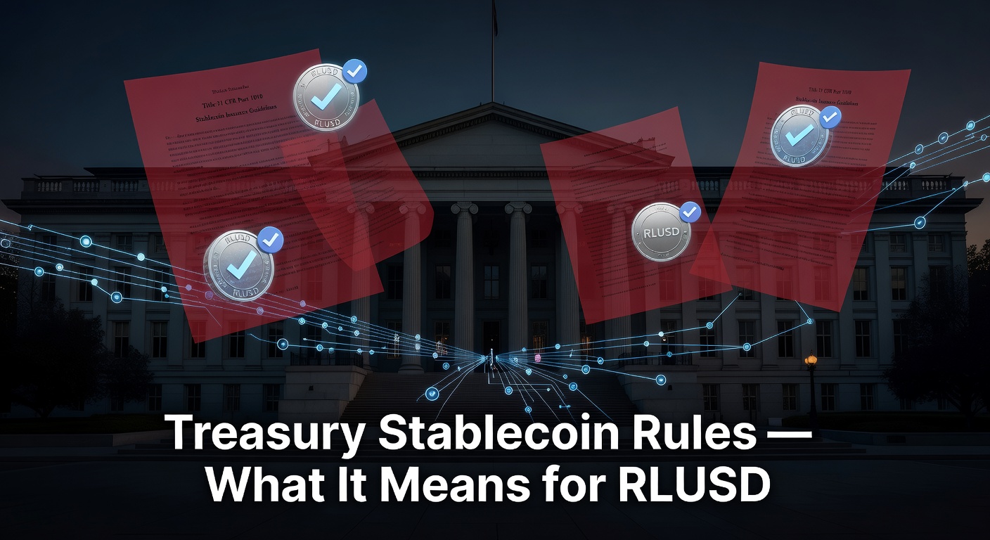 Treasury Stablecoin Compliance Rules and RLUSD