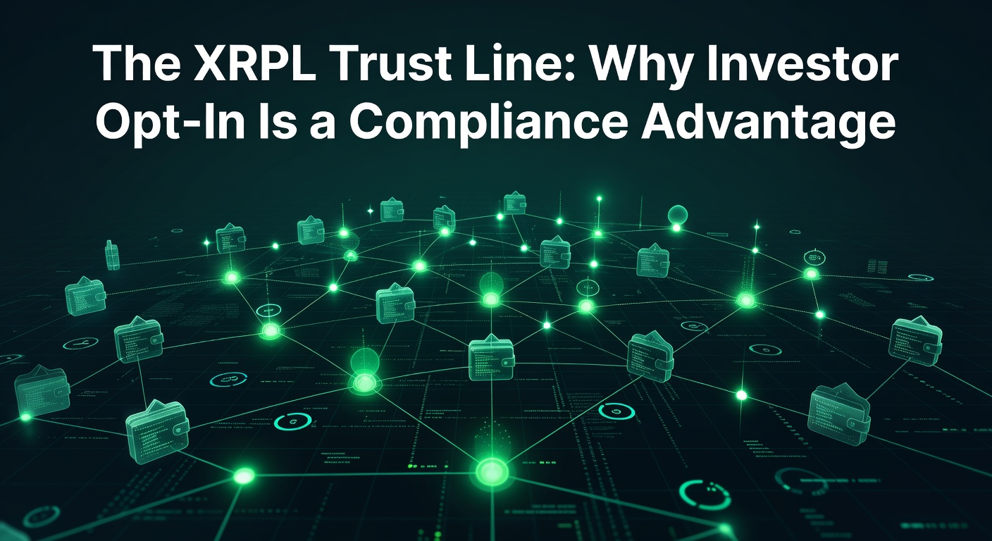 The XRPL Trust Line: Why Investor Opt-In Is a Compliance Advantage